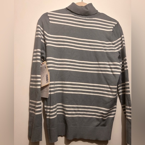 Striped Turtle Neck - Picture 2 of 2